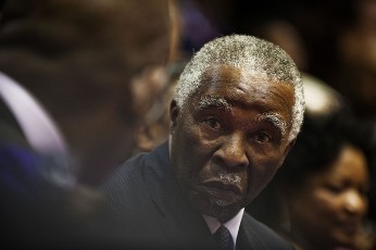 South African former president Thabo Mbeki (AFP)