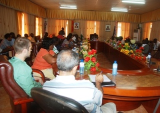 International non-governmental organisations meeting with the Western Equatoria state government. July 28, 2011 (ST)