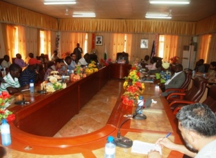 International non-governmental organisations meeting with the Western Equatoria state government. July 28, 2011 (ST)