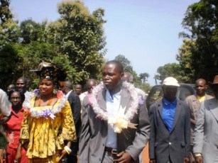 WES Governor Joseph Bakosoro and First Lady Angelina, Bangasu, 13 July 2011 (ST)