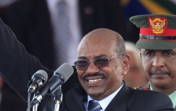 Sudan's President Omer Hassan al-Bashir addresses the Independence Day celebrations in South Sudan's capital Juba, July 9, 2011 (Reuters)
