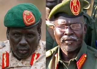 Former South Sudan rebel leader Peter Gadet (FILE)