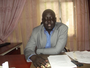 Chour Deng Mareng, the Commissioner General for Northern Bahr el Ghazal state revenue authority, August 16, 2011 (ST)