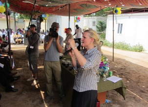 Lise Grande, UN Resident and Humanitarian Coordinator in South Sudan. (Ngor Garang/ST)