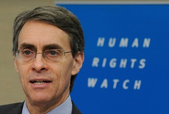 Human Rights Watch (HRW) Executive Director Kenneth Roth (AFP)