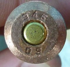 'Chinese Factory 945 7.62 x 54R ammunition (for a general-purpose machine gun), manufactured in 2009, seized in Jonglei state. The Sudan Armed Forces used identical ammunition in Darfur in July 2010. (Small Army Survey)