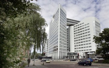 Photo shows the International Criminal Court in the Hague (AFP)