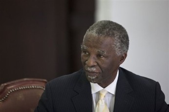 Chairman of African Union High Level Implementation Panel (AUHIP) Thabo Mbeki (AP)