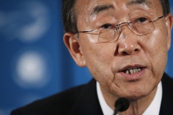 United Nations Secretary General Ban Ki Moon