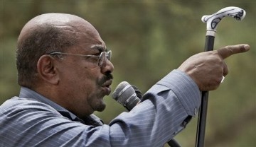 Sudanese president Omer Hassan al-Bashir