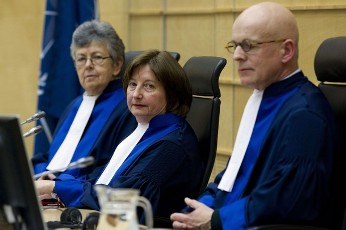 International Criminal Court Judges at the Hague (Reuters)