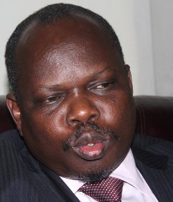 Pagan Amum, South Sudan's chief negotiator (AFP)