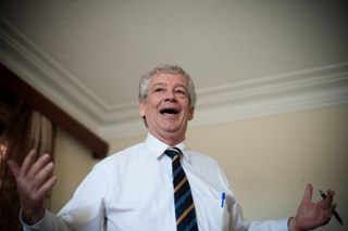 Marc Gedopt, expressing his happiness at his appointment to be Belgium's ambassador to South Sudan. Kampala 6 December 2011 (ST)