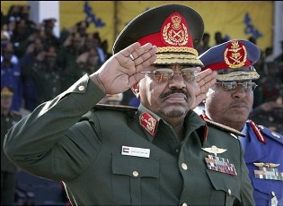 Sudanese president Omer Hassan al-Bashir