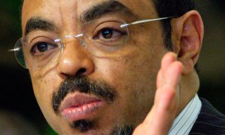 Ethiopian prime minister, Meles Zenawi (Getty)