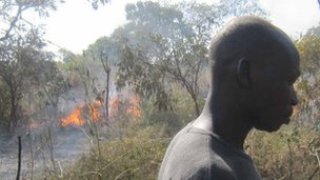 Aftermath of the bombing of the Yida refugee in Nov. 2011 (BBC) camp in Unity State, South Sudan