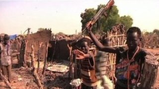 Thousands have been displaced in fighting between the Nuer and Murle (BBC)