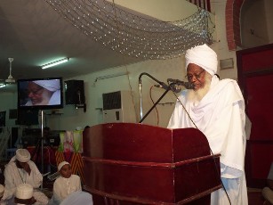 FILE - Hamza Abu Zaid, leader of Ansar Al-Suna group in Sudan (Al-Sahafah newspaper)