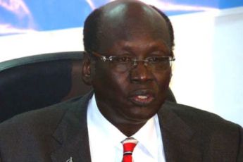 South Sudan's Information and Broadcasting Minister Barnaba Marial Benjamin