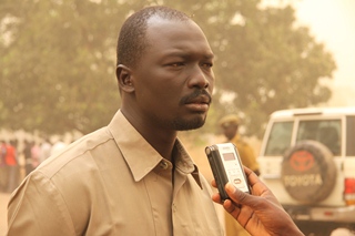 David Marial Gumke, commissioner of Rumbek East county in Lakes state, South Sudan (ST)