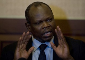 South Sudan's cheif negotiator Pagan Amum (GETTY)