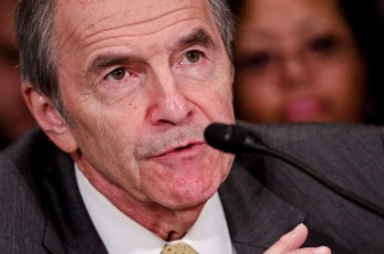 US Special Envoy to Sudan, Princeton Lyman testifies at the Senate Foreign Relations Sudan and South Sudan: Independence and Insecurity hearing at the Dirksen Senate Office Building on March 14, 2012 in Washington, DC. (Getty Images)