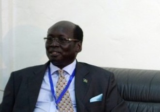 FILE – South Sudan’s Media Minister Barnaba Benjamin Marial (REUTERS)