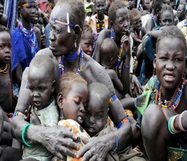 People displaced by the Jonglei conflict (UN)