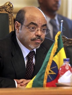 Ethiopian Prime Minister Meles Zeinawi (AP)