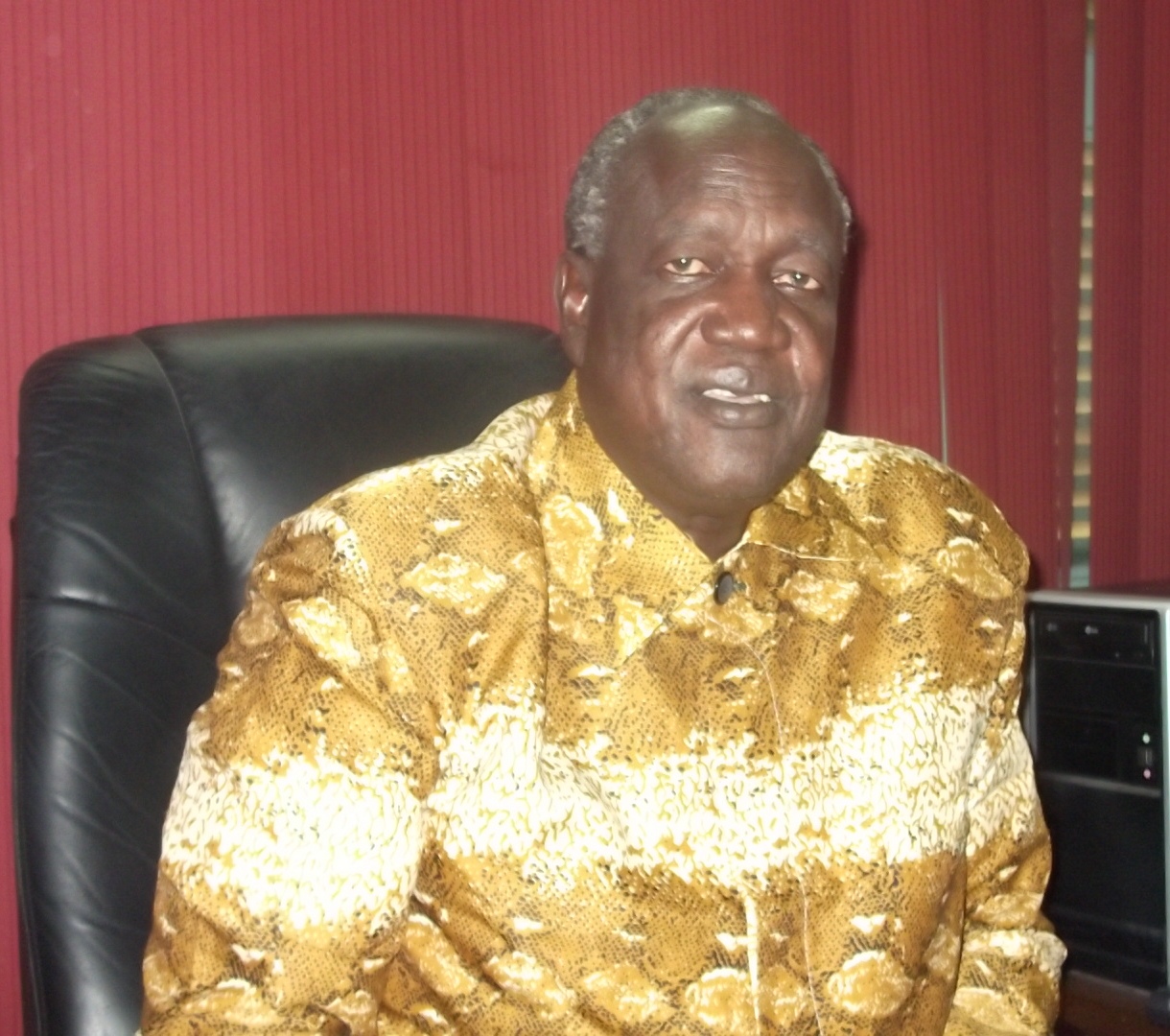 Jonglei State governor Kuol Manyang Juuk (ST)