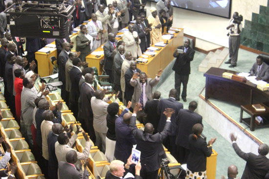 South Sudan Nation Legislative Assembly in 2011 (Gurtong)