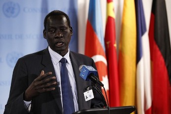 Deng Alor Kuol, the South Sudanese Minister of Cabinet Affairs (Reuters)