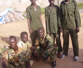 Former members of the SSPLA rebel groups await integration in the national army, May 28, 2012 (ST)
