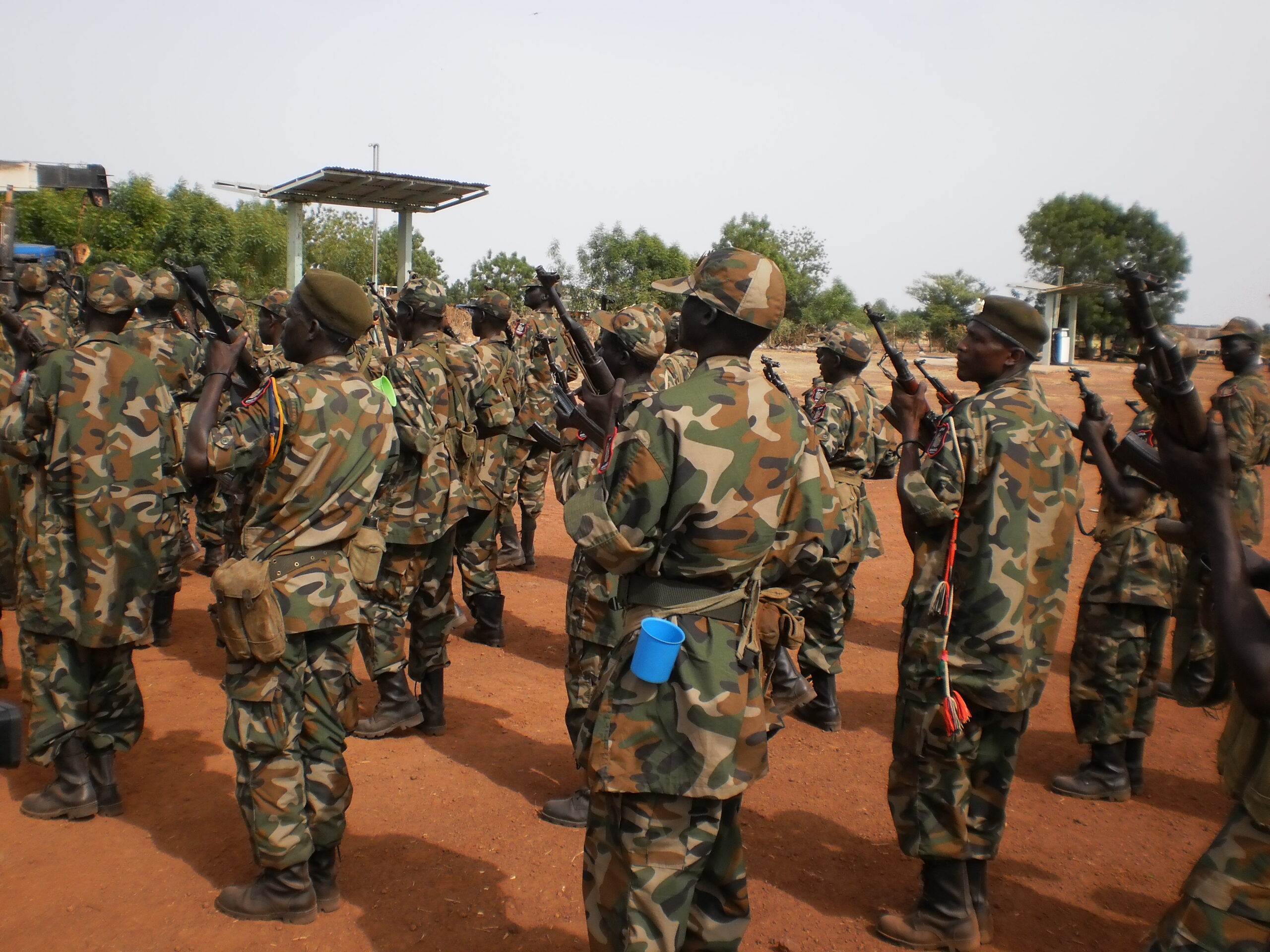 SPLA celebrate 16 May in Unity State. 16 May 2012 (ST)