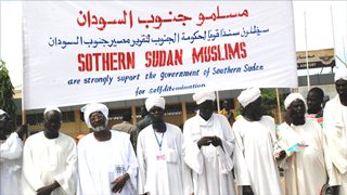 South Sudanese Muslims (BBC)