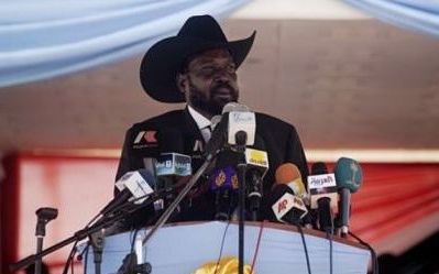 South Sudan President Salva Kiir Mayadrit (AP)