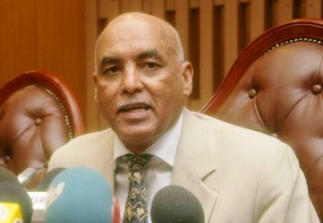 Omer Dahab, spokesperson of the Sudanese negotiating team (SUNA)