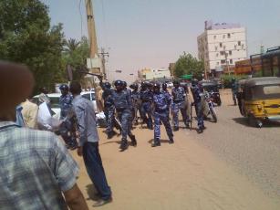 Police in Khartoum
