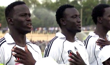 South Sudan national football team during a past tournament [©AFP]