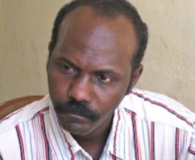 Photo of Sudanese journalist Anwar Awad who was arrested and allegedly tortured following his attempts to cover anti-government protests (source: www.sudaneseonline.com)
