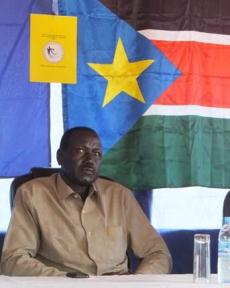 Joseph Lual Acuil, South Sudan's Humanitarian Affairs and Disaster Management Minister (© IOM 2012)