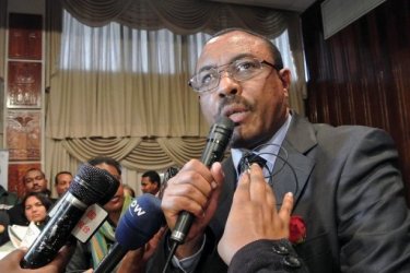 Ethiopian Prime Minister Hailemariam Desalegn, pictured on August 17.2012 (AFP)