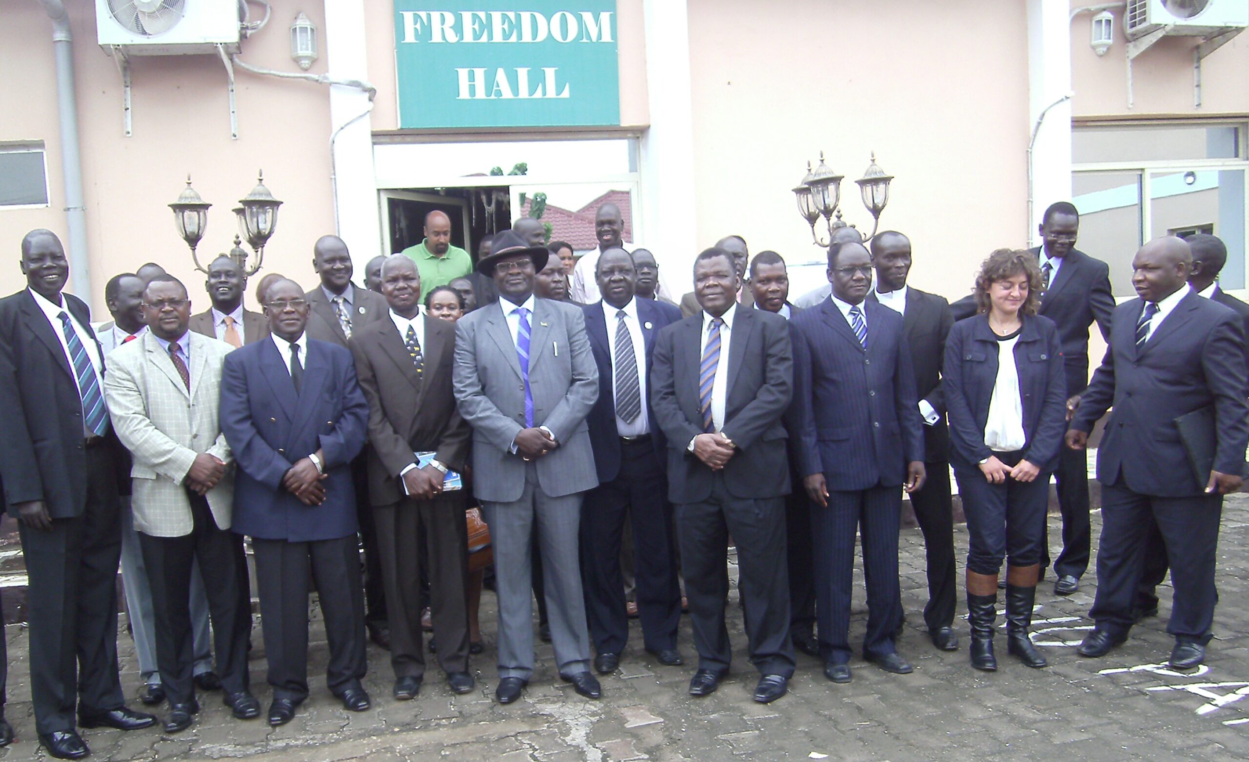 Participants of the South Sudan national conference on judicial independence, Juba, 5 September 2012 (ST)