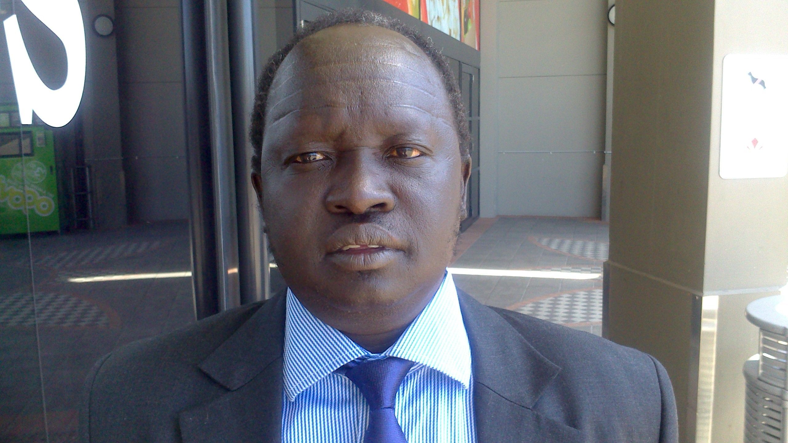 Mabor Ater Dhuol, the SPLM Lakes State Secretary. (ST)