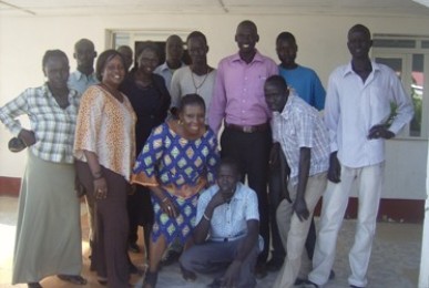 Forever Living International staff, Bor, Jonglei, South Sudan October 8, 2012 (ST)