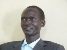 John Joseph Abulla MP, who represents Pochalla South Constituency No. 24, in his office in Bor, Jonglei, South Sudan, October 22, 2012 (ST)