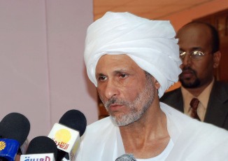 Sudan's presidential adviser Ghazi Salah Al-Deen Al-Atabani (Sudan TV)