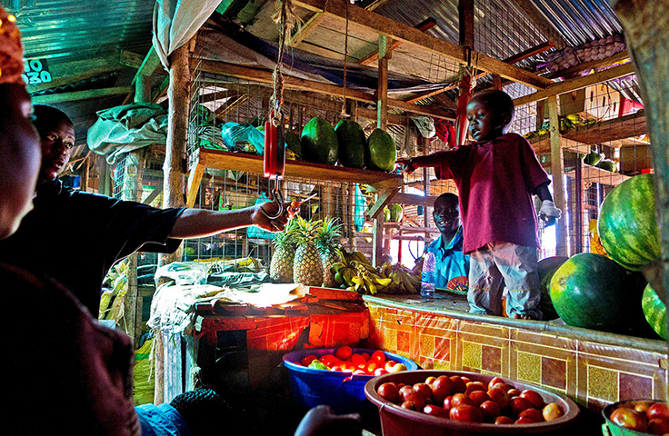 Konyo-Konyo market, Juba, South Sudan (AFP/Getty)