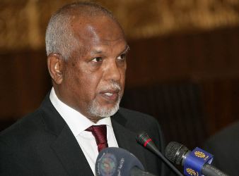 Sudanese parliamentary speaker Ahmed Ibrahim Al-Tahir  (Suna)