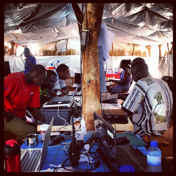 UN's social media team report from Yida, South Sudan (UN)